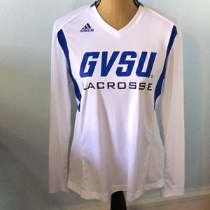 Adidas climalite GVSU la crosse tee-cool details